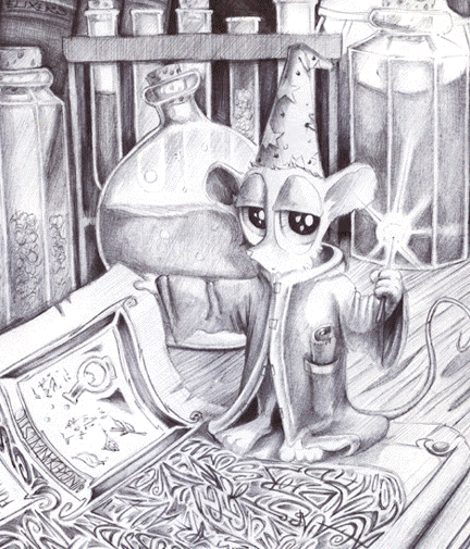 elves, skulls, tattoo, tattoo design, t-shirt design, diguiseppi