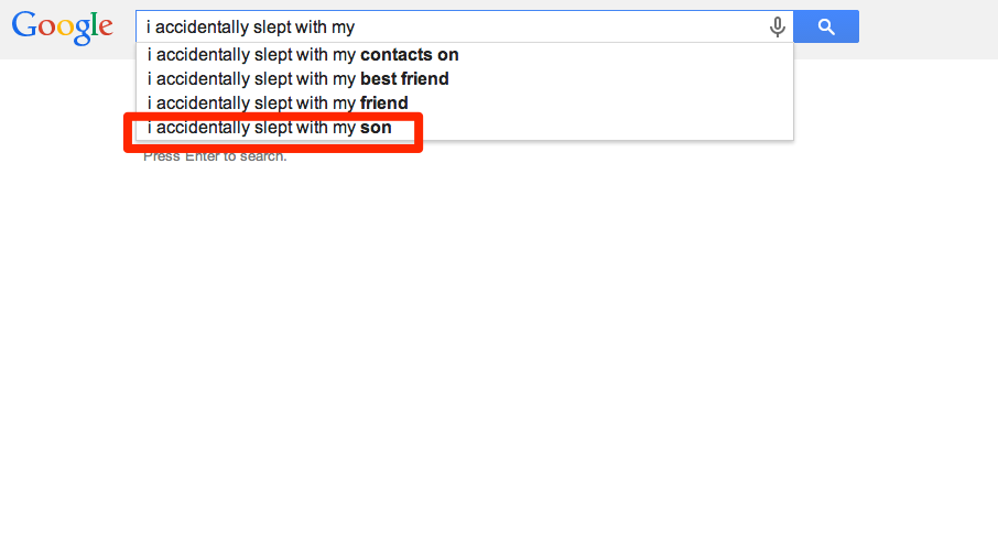 google autocomplete