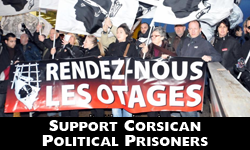 Support corsican political prisoners