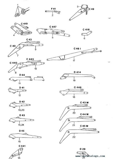 Terex Atlas 1404ZW Excavator Parts Catalog PDF