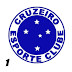 Cruzeiro Escudo / Cruzeiro - 4 Adesivos - Pt-000066 - Escudo Com A Raposa ... / Em 1977 são acrescentadas duas estrelas em cima do escudo, em referência aos dois títulos brasileiros.