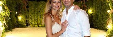 Bar Refaeli Stuns in Her Semi-Casual Wedding Dress -- See The Pic!