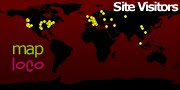 Locations of Site Visitors
