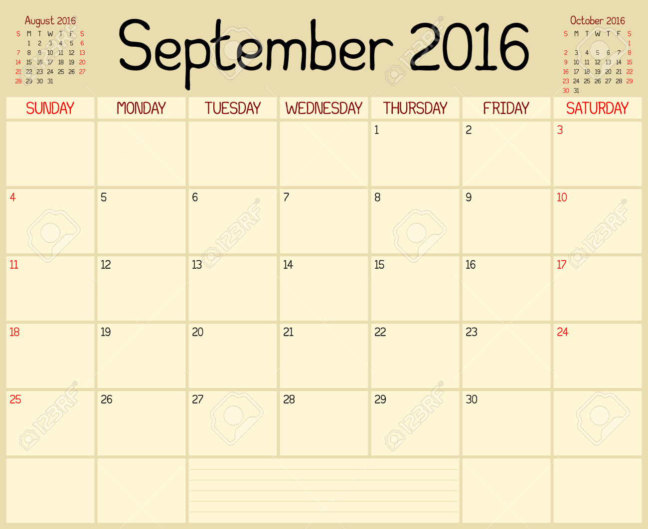 Calendar Planner September 2016  Fotolip.com Rich image 