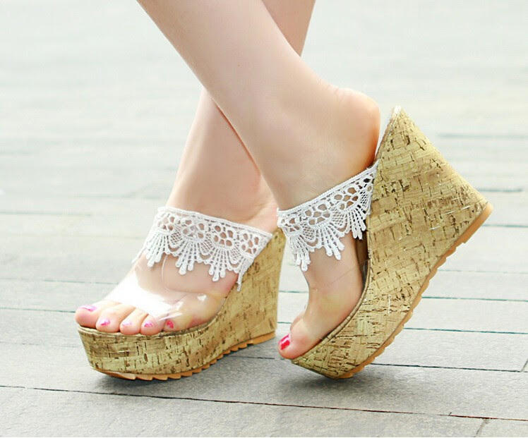 quality cheap heels high Slides Quality Heels Sandal Bohemian Wedge Cheap Latest High Ladies