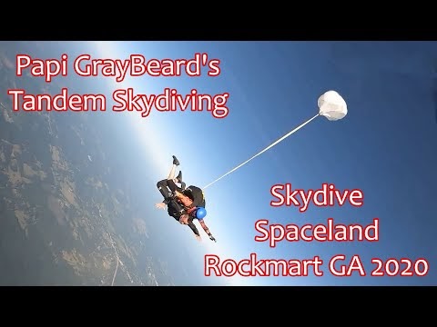 Tandem Skydiving at Skydive Spaceland in Rockmart Georgia 2020