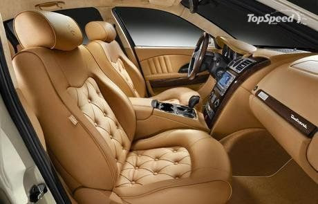 Maserati Quattroporte Interior. The interior is no less