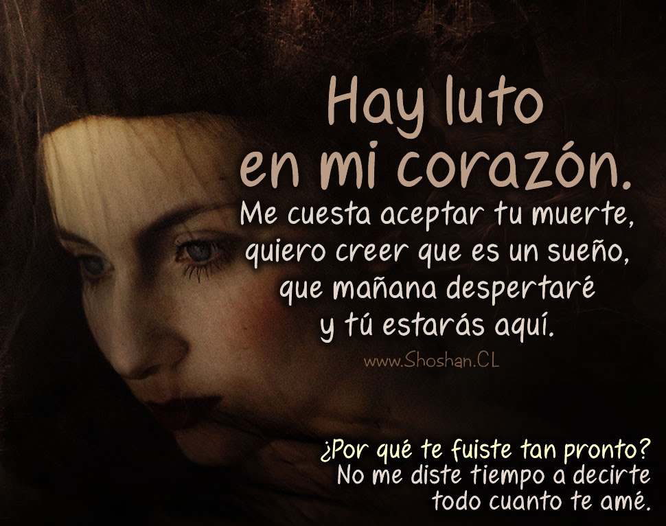 Luto en el corazón