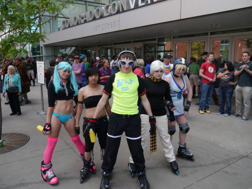 Jet Set Radio Future crew 2 (by JohnGiez-)