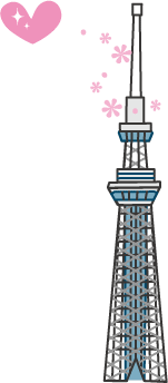 東京スカイツリーのイラスト 無料イラスト素材