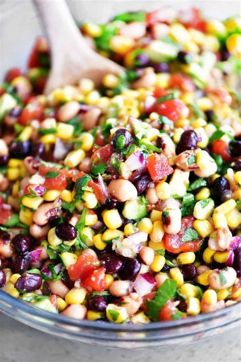 Mexican street corn pasta salad ingredients · 14 ounces fusilli pasta, uncooked. Cowboy Caviar is a healthy appetizer that is perfect for