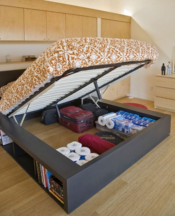 44 Smart Bedroom Storage Ideas | DigsDigs