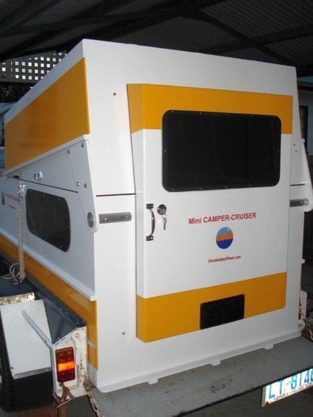 diy micro camper that doubles as a micro houseboat