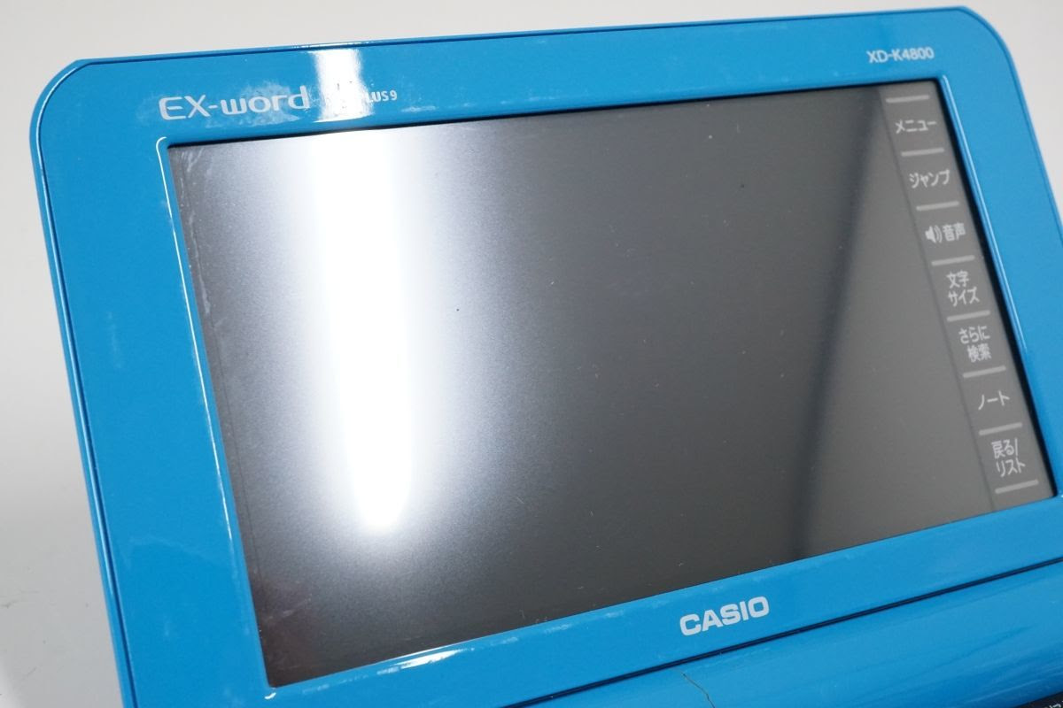 日本yahoo拍賣 樂淘letao代購代標第一品牌 V0853 Casio カシオex Word エクスワード電子辞書xd K4800 Used品高校生向け国語辞典和英英和完動品即日発送完動品