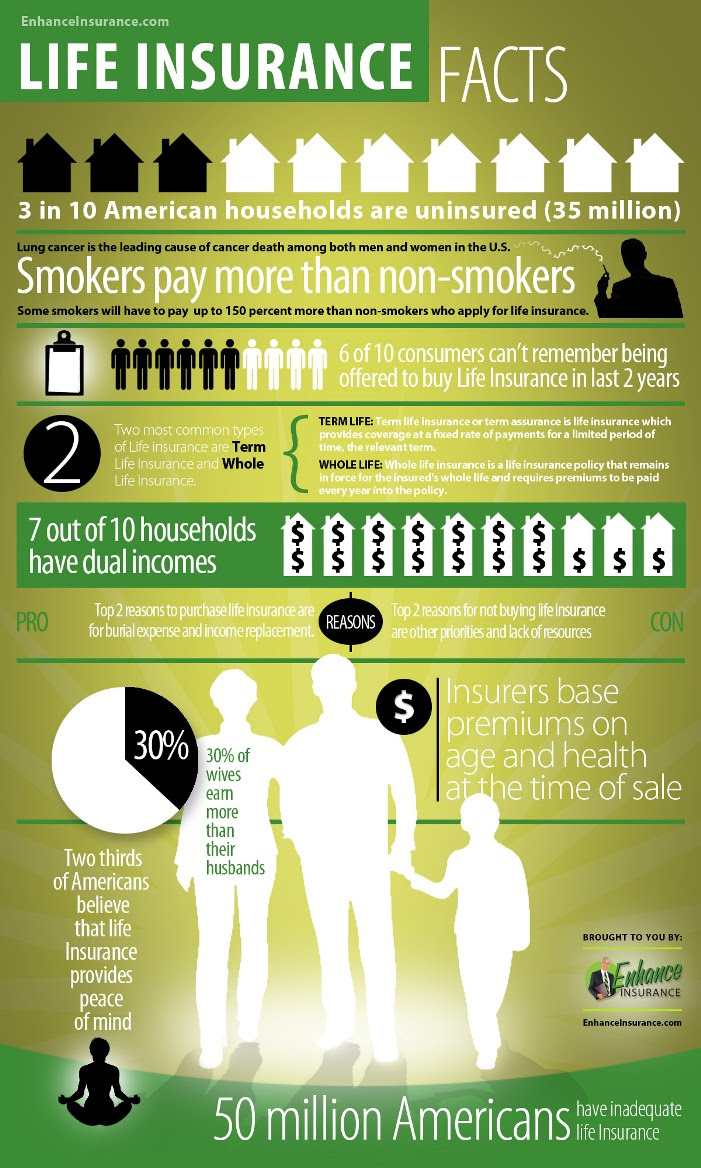 Top 10 Life Insurance Infographics Top 10 Life Insurance Infographics