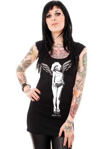 woman with tattoo
