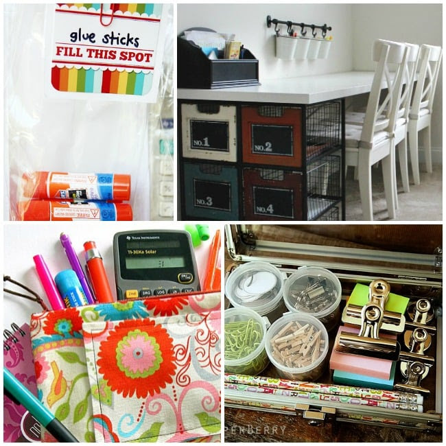 Back to School Organization