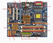 Terbaru Gambar Motherboard Dengan Keterangannya, Komponen Komputer