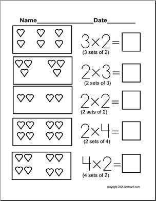  12 best images of beginner multiplication worksheets beginning