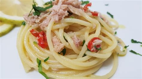 Ricetta Spaghetti Tonno E Limone