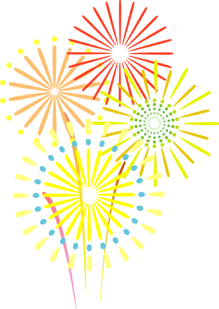 ほとんどのダウンロード 花火 8 月 イラスト かわいい