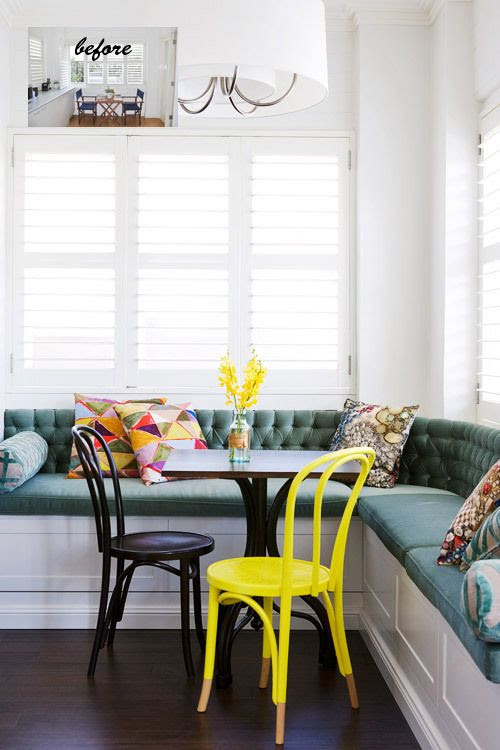 The Coziness of a Kitchen Banquette