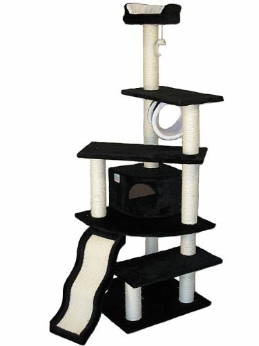 More image Go Pet Club Cat Tree Black Color