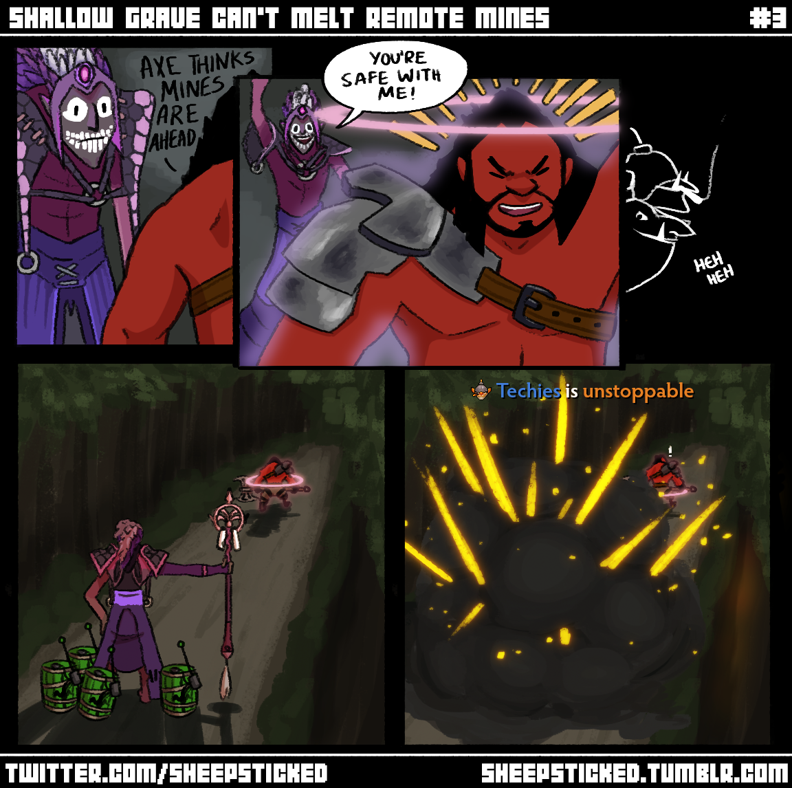 Shallow Grave Cant Melt Remote Mines DotA2