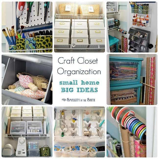 My Craft Closet: Organization Tips and Ideas Part 2 (small home ...
