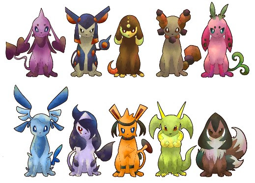 ポケモンxyイーブイ進化画像まとめ 大量の予想画像を一覧 ポケモン剣盾 ソードシールド 攻略 最新情報 Pokemon Times