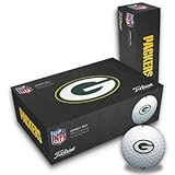 Green Bay Packers Titleist NFL Logo DT Roll Golf Balls