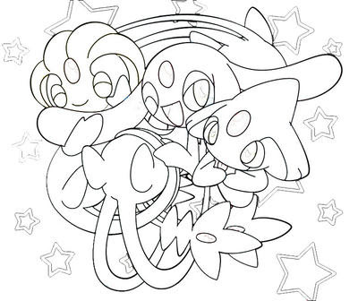 ポケモンのぬりえです ぬりえの時間です