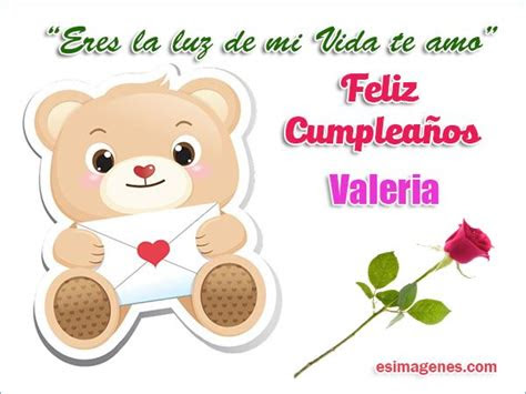 Frases Feliz Cumpleaños Valeria