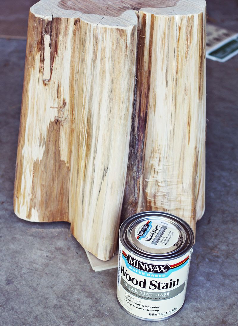 Tinted wood stain