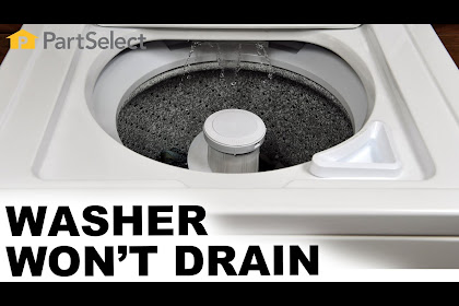 washing machine won't drain