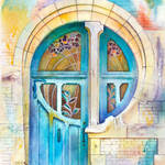 European Doors in Watercolor4