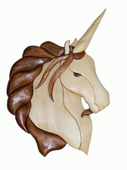 Male Unicorn Intarsia Pattern WORKSHOP SUPPLY