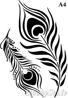 Download Peacock Feather Silhouette at GetDrawings | Free download