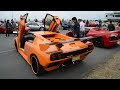 Video Ferrari F50,360 Modena,F355,328,F430, Lamborghini Diablo Start up & Leave