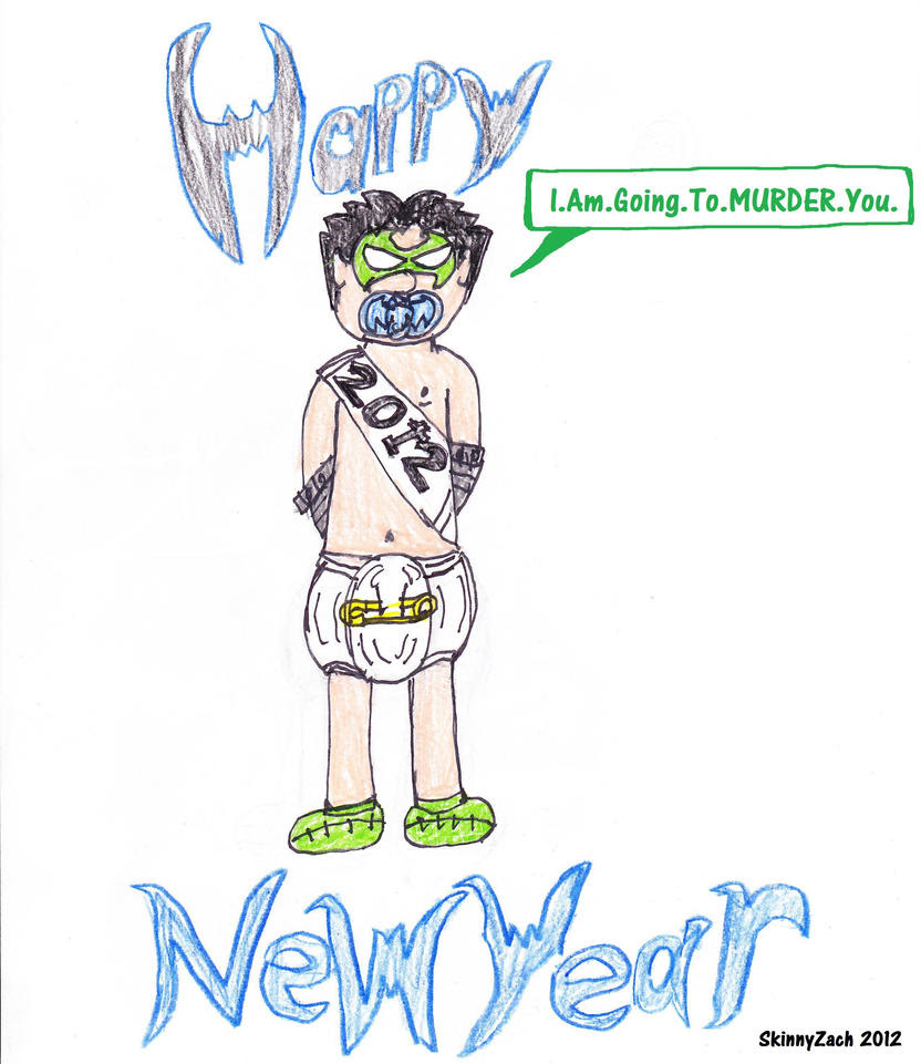 Baby New Year 2012.....I am so evil.....lol. by SkinnyZach