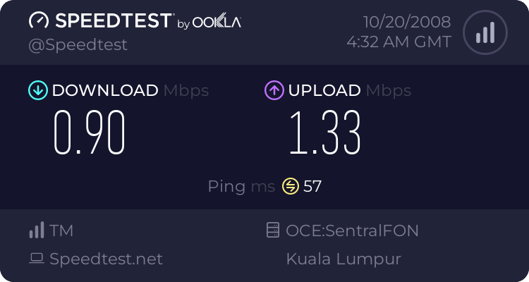My Speedtest