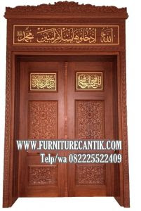 Jasa Pintu Masjid Ukiran Jepara Jati TPK Solid Jual Jasa Pintu Masjid Ukiran Jepara Jati TPK Solid Jual
