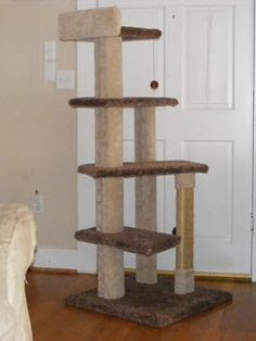 cat trees on Pinterest | Cat Tree, Condos and Cat Towers