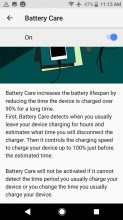 Battery saving modes - Sony Xperia XZ1 review