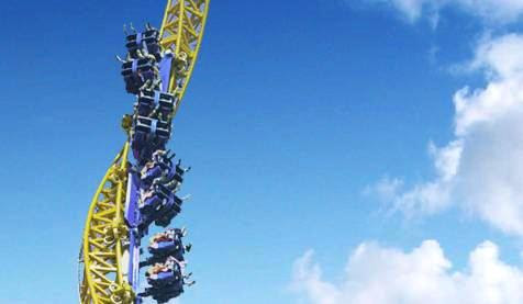 six flags great america illinois. six flags great america park