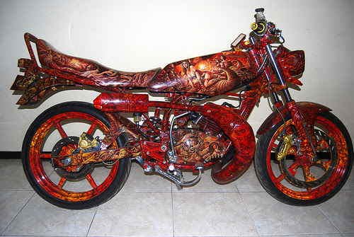 50 Gambar Modifikasi RX King Keren Terbaru  Modif Drag