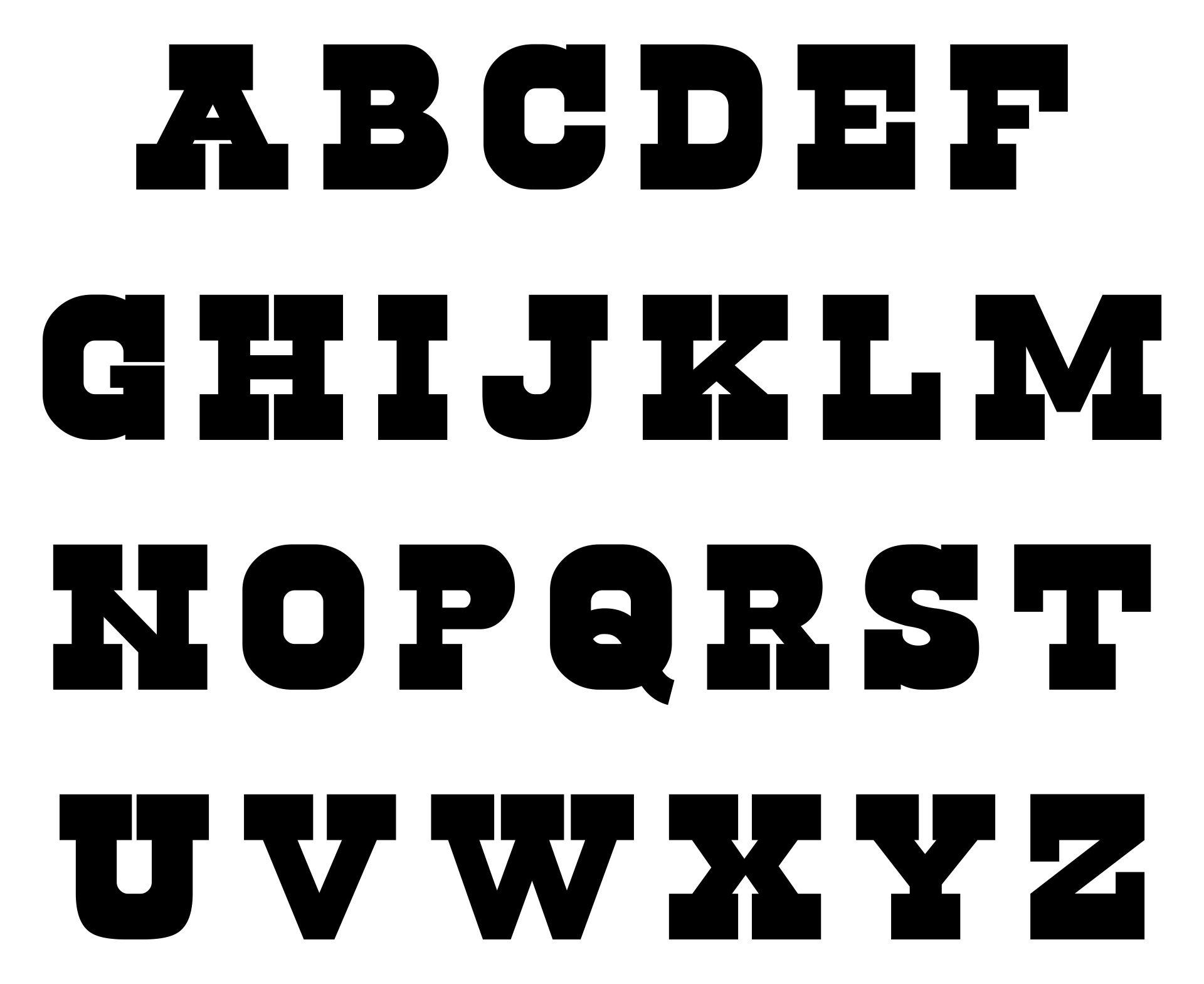 9 best images of 2 inch alphabet letters printable small