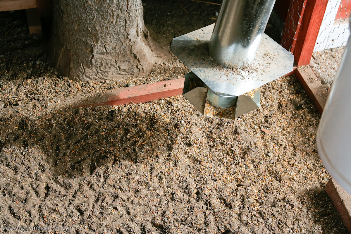 DIY Low Waste Chicken Feeder - The Garden Prepper
