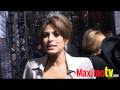 EVA MENDES Interview at "The Spirit" Premiere "In Spanish"