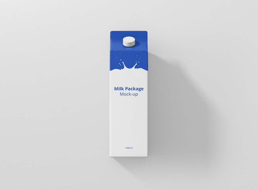 Download Milk Mockup - Premium and Free Mockups by Viscon Design